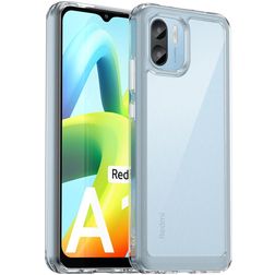 Mobigear Crystal Doorzichtig Xiaomi Redmi A1 4G Hoesje Hardcase Backcover Shockproof - Transparant