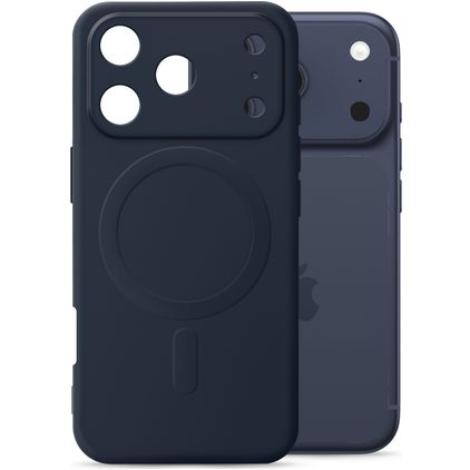 My Style Protective Flex iPhone 18 Pro MagSafe Hoesje Flexibel TPU Backcover - Midnight Blue