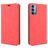 Mobigear Retro Slim OPPO Reno 4 Hoesje Bookcase Portemonnee - Rood