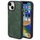 Mobiparts Classic iPhone 13 MagSafe Hoesje TPU,Kunstleer Backcover - Emerald Green