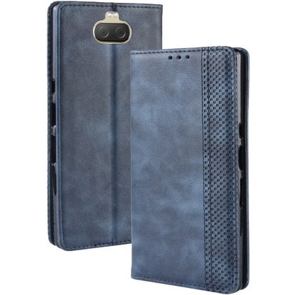 Mobigear Sensation Sony Xperia 10 Plus Hoesje Bookcase Portemonnee - Blauw