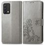Mobigear Clover Realme GT Master Edition Hoesje Bookcase Portemonnee - Grijs