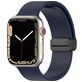 Mobigear Sport Mag Siliconen Apple Watch Bandje Magneetsluiting - 42/41/40/38 mm - Marineblauw