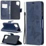Mobigear Butterfly Samsung Galaxy A12 Hoesje Bookcase Portemonnee - Blauw