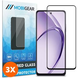 Mobigear Premium OPPO A40 Glazen Screenprotector - Case Friendly (3-Pack)