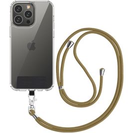 Mobigear Nylon Lanyard Universeel Telefoonkoord Verstelbaar - Groen