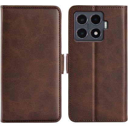 Mobigear Slim Magnet Xiaomi 15T Pro Hoesje Bookcase Portemonnee - Bruin