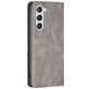 Mobigear Rhombus Slim Samsung Galaxy S24 Hoesje Bookcase - Grijs