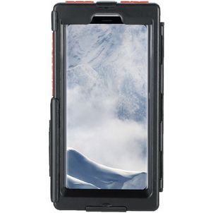 Tigra Bike Console Telefoonhouder Fiets Fietsstuur Bevestiging Hoesje Samsung Galaxy S8 Plus - Zwart