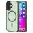 Mobiparts Hardcover iPhone 17 MagSafe Hoesje Hardcase Backcover - Satin Green