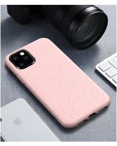 Mobigear Bio iPhone 11 Hoesje Eco Friendly Backcover - Roze