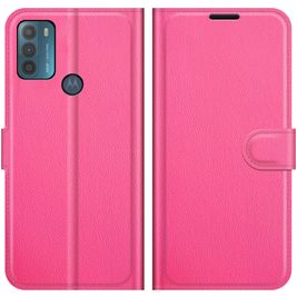 Mobigear Classic Motorola Moto G50 Hoesje Bookcase Portemonnee - Magenta