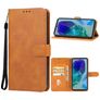 Mobigear Wallet Samsung Galaxy M55 Hoesje Bookcase Portemonnee - Bruin