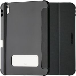 Otterbox React Folio iPad 10 (2022) Hoes Bookcase + Stylus Houder - Zwart