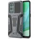 Mobigear Armor Stand OnePlus 9 Pro Hoesje Hardcase Backcover Shockproof met Standaard - Grijs