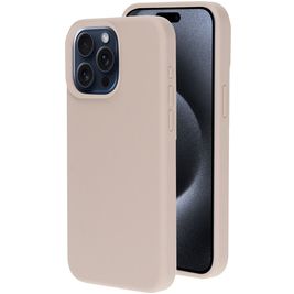 Mobiparts iPhone 15 Pro Max Siliconen Hoesje Backcover - Soft Salmon Mobiparts iPhone 15 Pro Max Siliconen Hoesje Backcover - Soft Salmon
