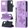 Mobigear Butterfly Samsung Galaxy A32 5G Hoesje Bookcase Portemonnee - Paars