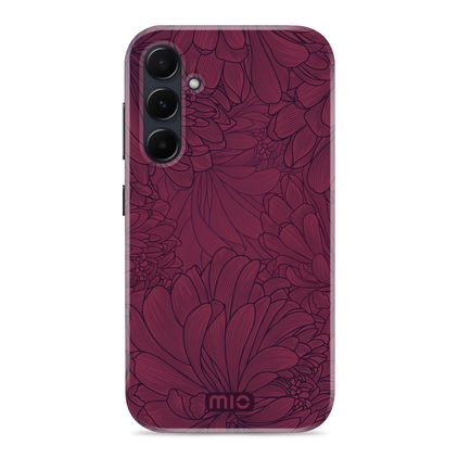 MIO Samsung Galaxy A55 MagSafe Hoesje Hardcase Backcover - Berry Blooms
