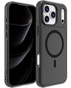 Mobigear Traveller iPhone 18 Pro Max MagSafe Hoesje Hardcase Backcover - Zwart