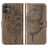 Mobigear Butterfly Samsung Galaxy A05 Hoesje Bookcase Portemonnee - Grijs