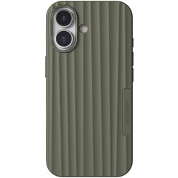 Nudient Bold iPhone 17 MagSafe Hoesje Hardcase Backcover - Olive Green