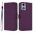 Mobigear Urban Wallet Motorola Moto E14 Hoesje Bookcase Portemonnee - Paars