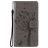 Mobigear Tree Samsung Galaxy S21 Hoesje Bookcase Portemonnee - Grijs