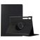 Mobigear DuoStand Samsung Galaxy Tab S9 Plus Hoes Draaibare Bookcase - Zwart