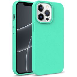 Mobigear Bio iPhone 14 Pro Max Hoesje Eco Friendly Backcover - Groen