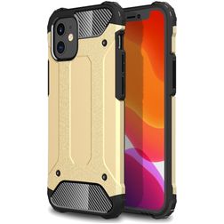Mobigear Outdoor iPhone 12 Mini Hoesje Hardcase Backcover Shockproof - Goud