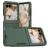 Mobigear Heavy Armor Motorola Razr 50 Hoesje Hardcase Backcover Shockproof - Donkergroen