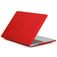 Mobigear Matte MacBook Pro 16 Inch (2019-2020) Hoes Hardshell Laptopcover MacBook Case - Rood - Model A2141