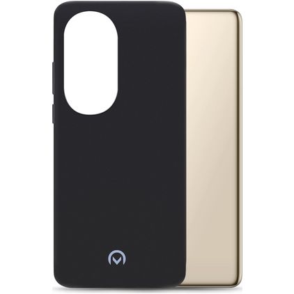 Mobilize Rubber Gelly Huawei P50 Pro Hoesje Flexibel TPU Backcover - Matt Black