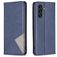 Mobigear Rhombus Slim Samsung Galaxy A56 Hoesje Bookcase - Blauw