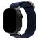 Mobilize Elastic Nylon Apple Watch Bandje Elastische band - 49/46/45/44 mm - Blauw
