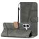 Mobigear Stitch iPhone 17 Hoesje Bookcase Portemonnee - Grijs