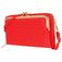 Antonio Fonzo Crossbody Clutch Snap Telefoontasje - Large - Rood