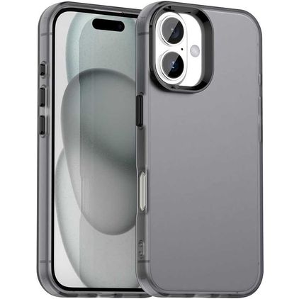 Mobigear Crystal iPhone 18 Hoesje Hardcase Backcover - Zwart