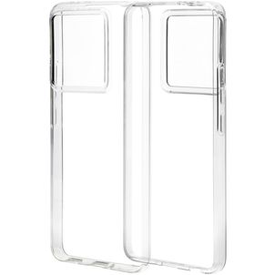 Mobiparts Classic Doorzichtig Xiaomi 14T Pro Hoesje Flexibel TPU Backcover - Transparant