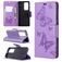 Mobigear Butterfly Huawei P40 Pro Hoesje Bookcase Portemonnee - Paars