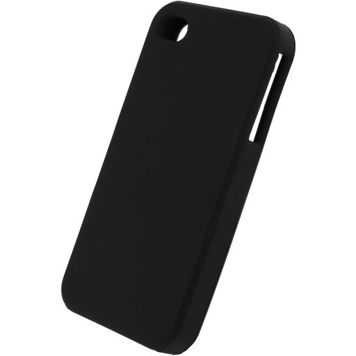 Xccess iPhone 4 Siliconen Hoesje Backcover - Zwart