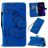 Mobigear Butterfly iPhone 11 Hoesje Bookcase Portemonnee - Blauw