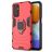 Mobigear Armor Ring Samsung Galaxy M23 Hoesje Hardcase Backcover Shockproof met Ringhouder - Rood