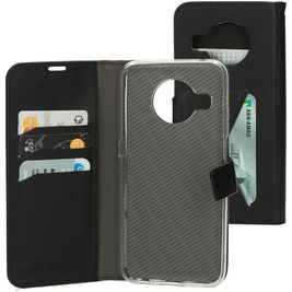 Mobiparts Classic Wallet Nokia X10 Hoesje Bookcase Portemonnee - Zwart