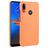 Mobigear Croco Motorola Moto E6 Plus Hoesje Backcover - Oranje