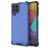 Mobigear Honeycomb Samsung Galaxy M53 Hoesje Hardcase Backcover Shockproof - Blauw