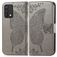 Mobigear Butterfly Realme GT Master Edition Hoesje Bookcase Portemonnee - Grijs