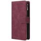 Mobigear Zipper Samsung Galaxy A71 Hoesje Bookcase Portemonnee - Rood