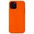 Mobigear Rubber Touch iPhone 12 Siliconen Hoesje Backcover - Coral