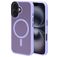 Mobiparts Hardcover iPhone 16 MagSafe Hoesje Hardcase Backcover - Satin Lila